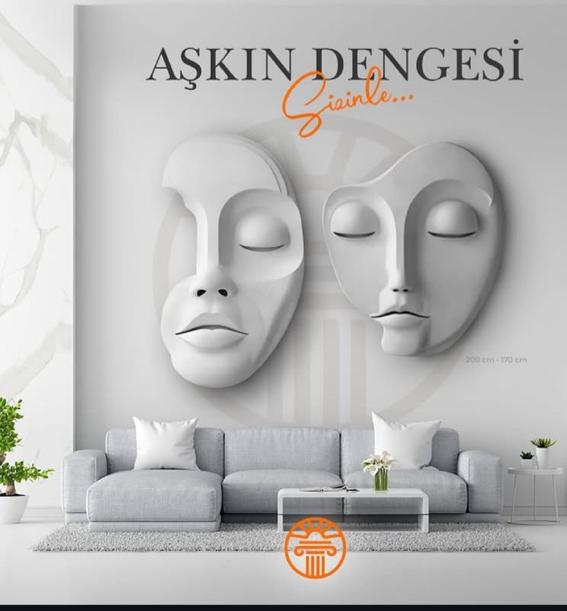 Aşkın Dengesi Duvar Heykelleri - Sanatsal ve Anlamlı Dokunuş